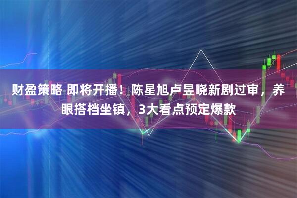财盈策略 即将开播！陈星旭卢昱晓新剧过审，养眼搭档坐镇，3大看点预定爆款